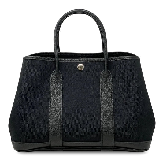 HERMES the garden party bag in black