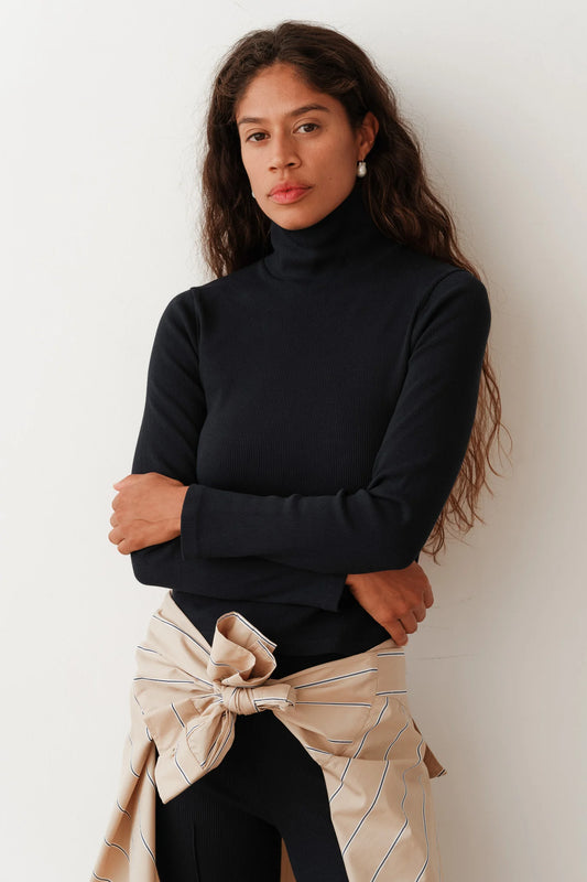 DONNI the ribbed turtleneck