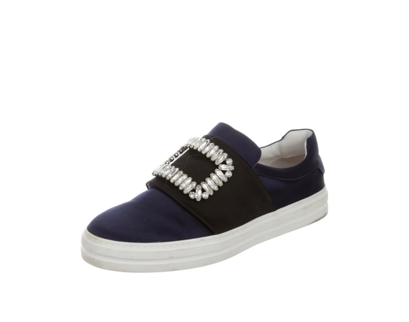 ROGER VIVIER - Sneaky Viv Satin Sneakers