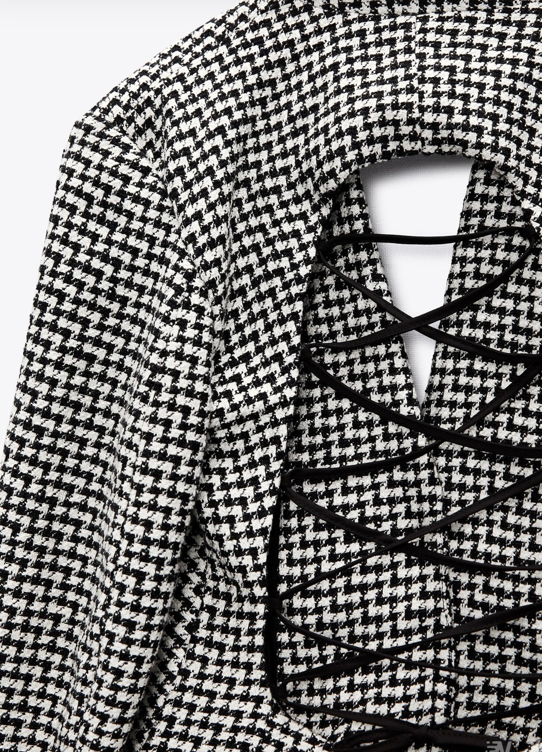 ZARA - Houndstooth Blazer Dress