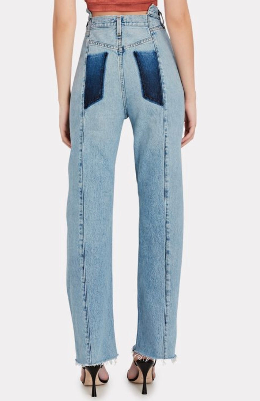 AGOLDE - Pieced Angled Jeans