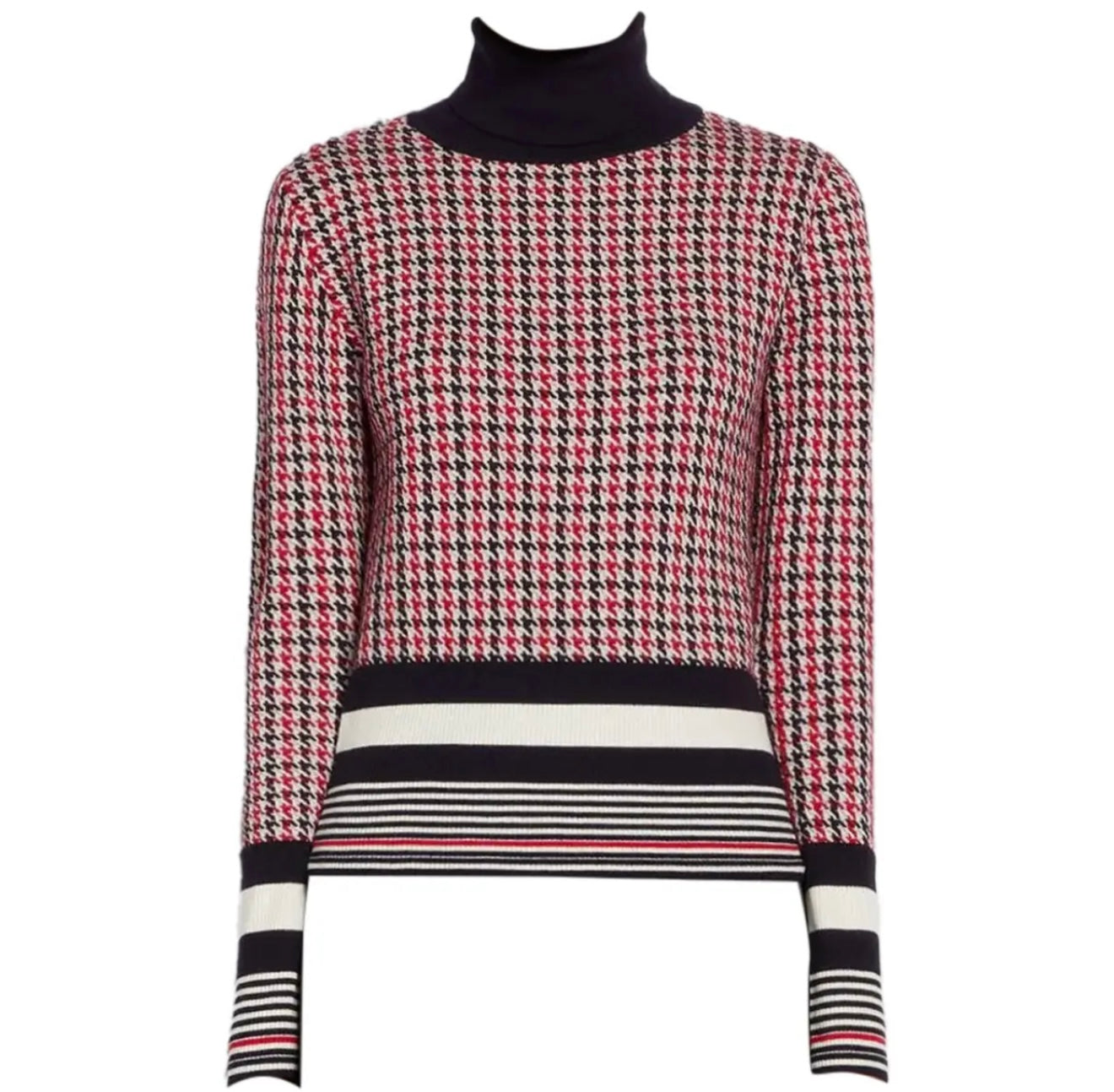 Thom Browne - Plaid Turtleneck