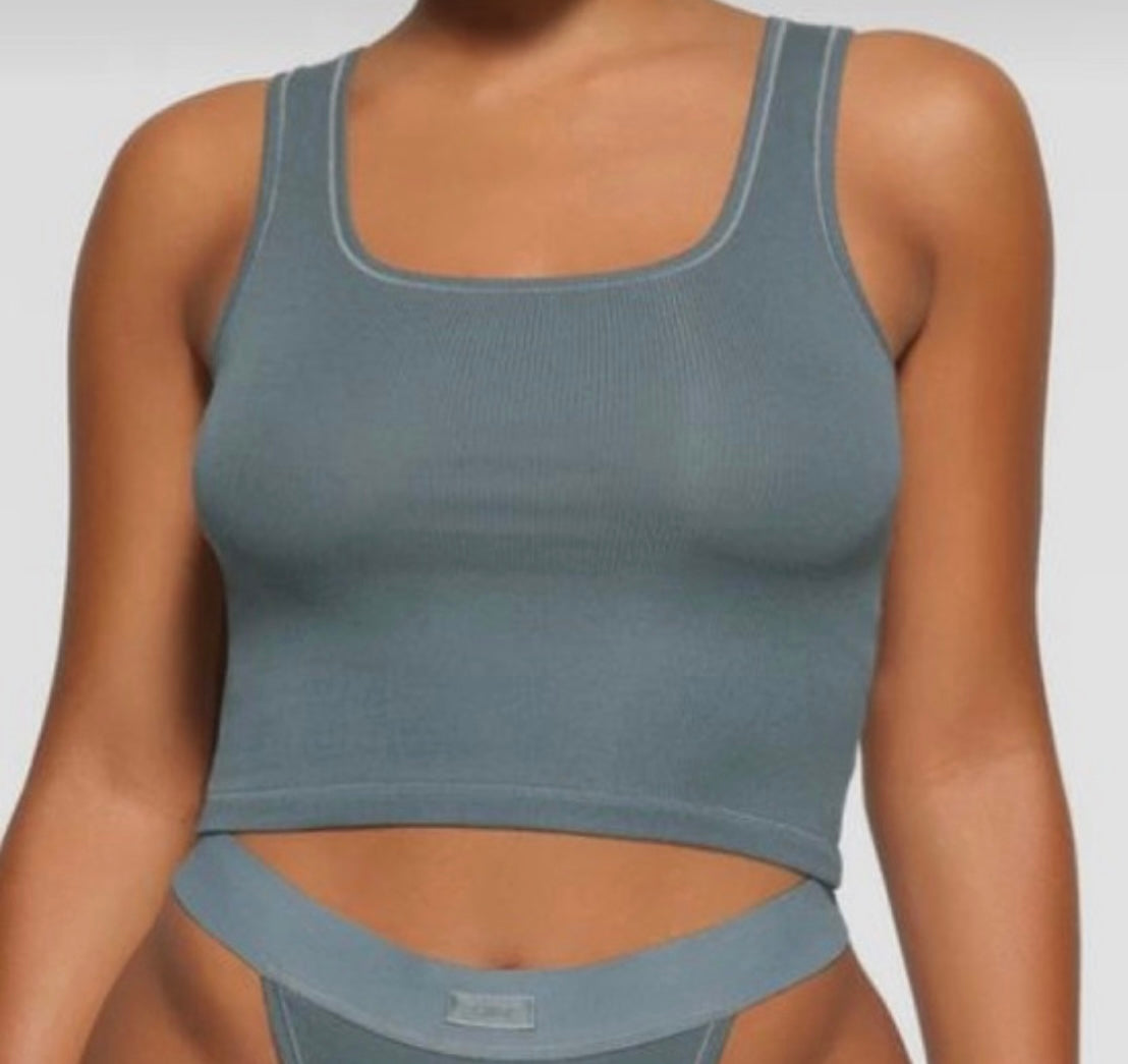 SKIMS ribbed tank
