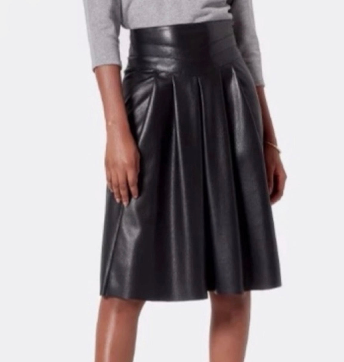 JOIE - Vegan Leather Skirt