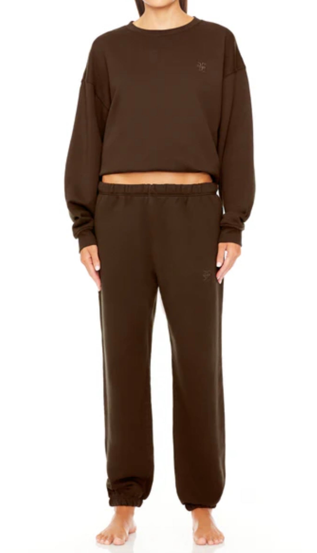 ETERNE - CLASSIC SWEATPANT CHOCOLATE