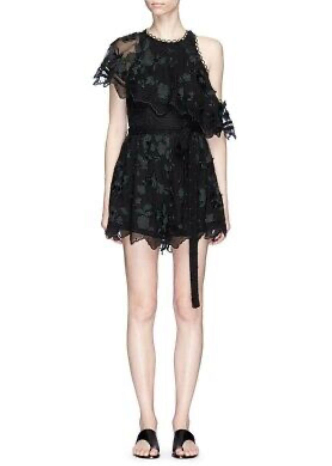 ZIMMERMANN- BLACK PLAYSUIT