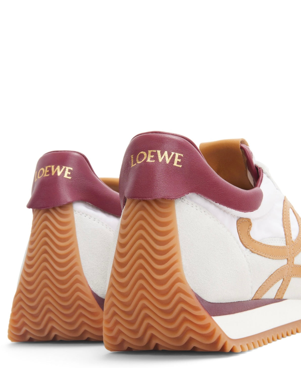 LOEWE - flow runner in mix nylon and suede