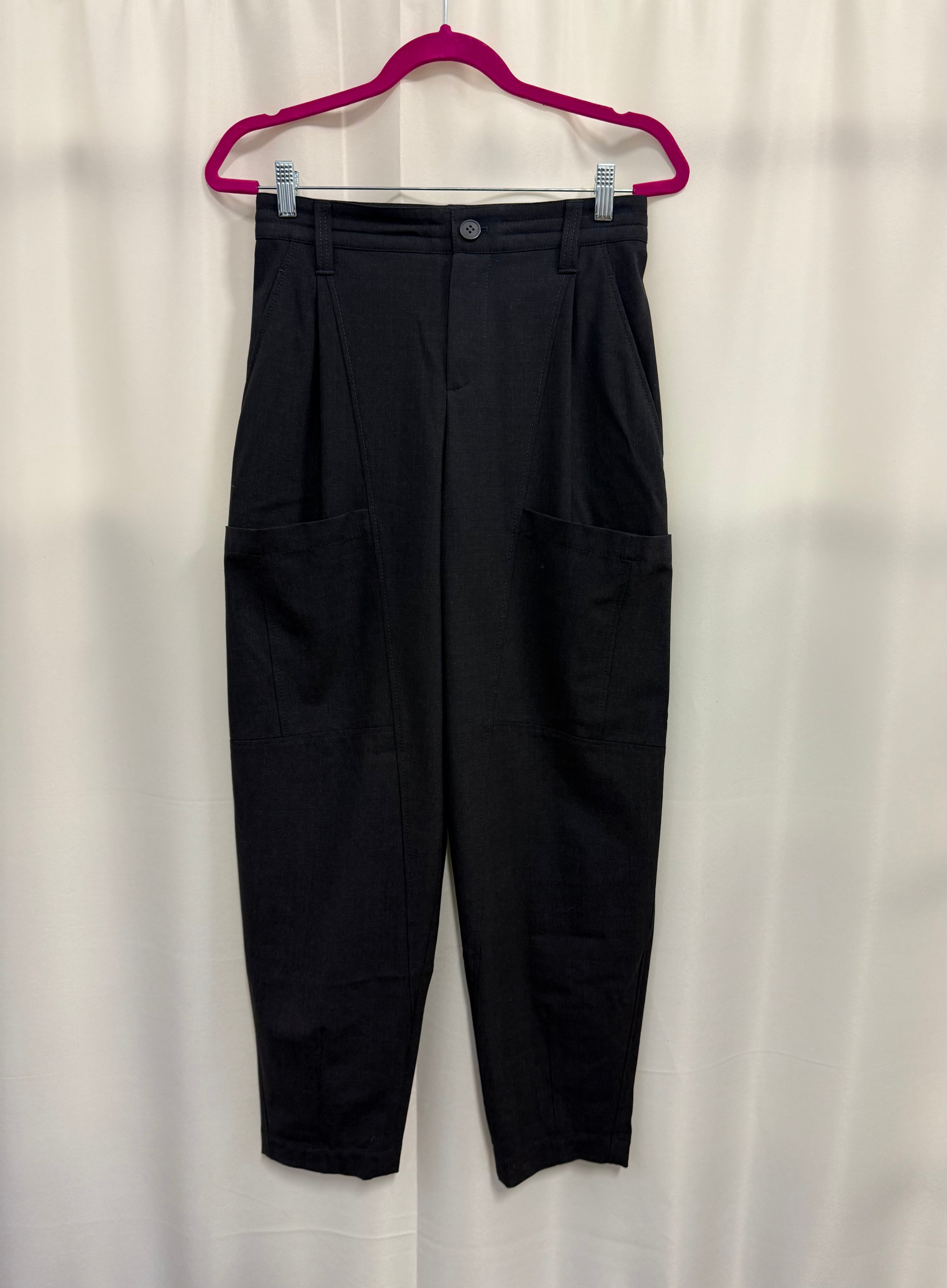 BRUNELLO CUCINELLI - DARK GREY HORSESHOE POCKET TROUSERS