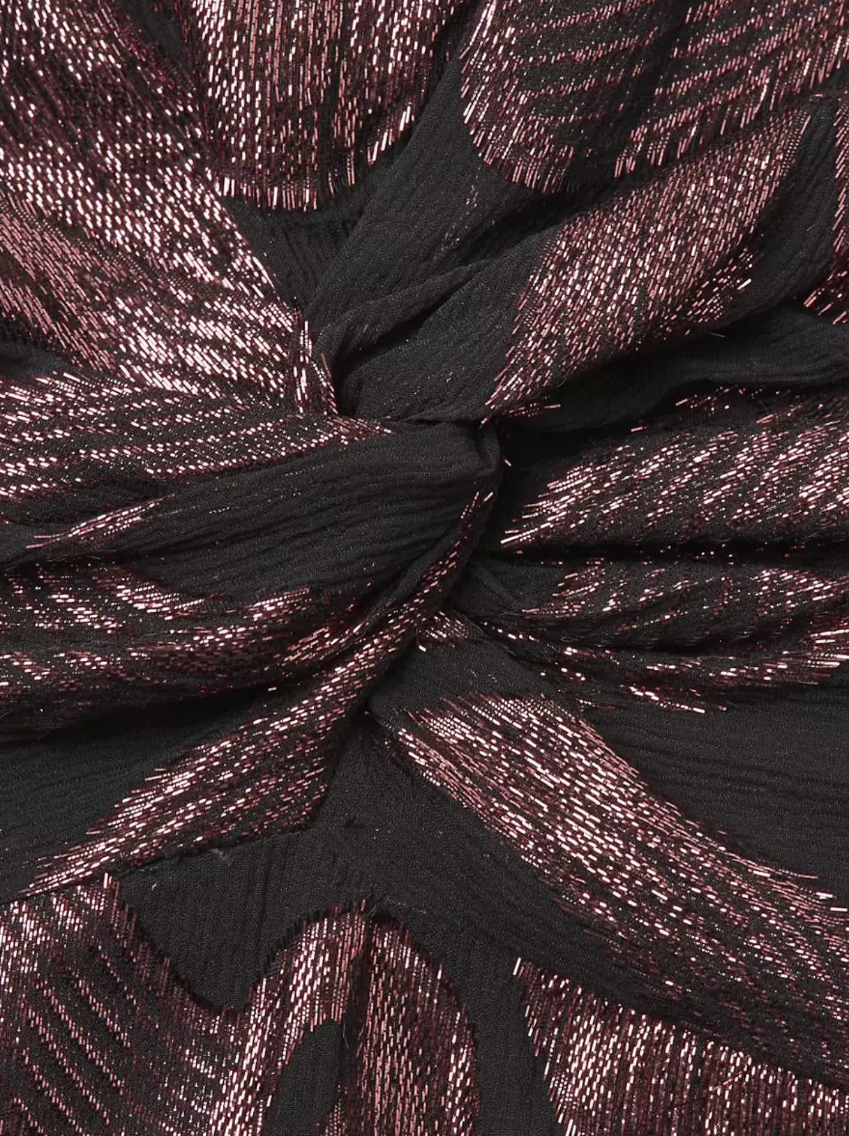 Rebecca Taylor
Lurex Jacquard Ruffle Trim Top