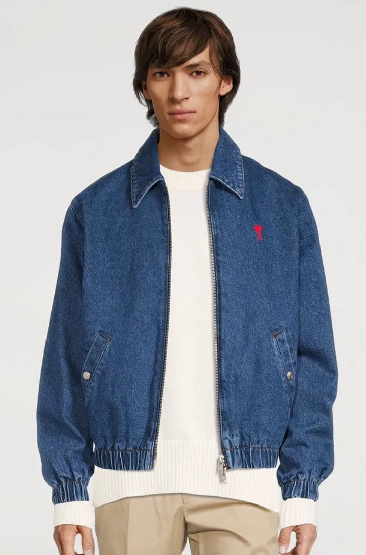 AMI PARIS
Ami De Coeur Denim Jacket