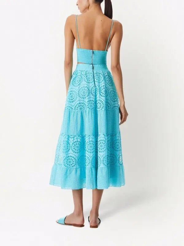 ALICE + OLIVIA two piece eyelet set