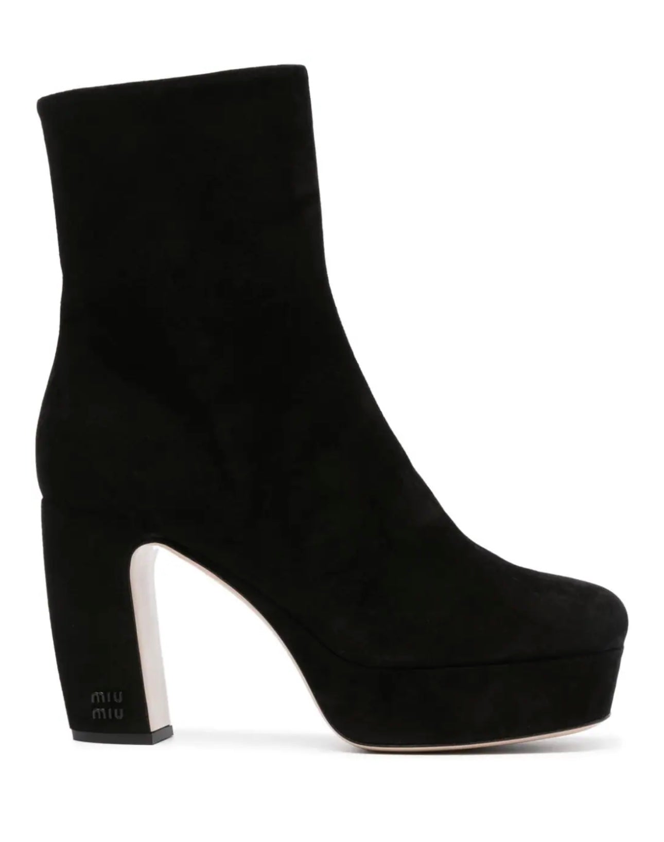 Miu Miu - 90mm suede ankle boots