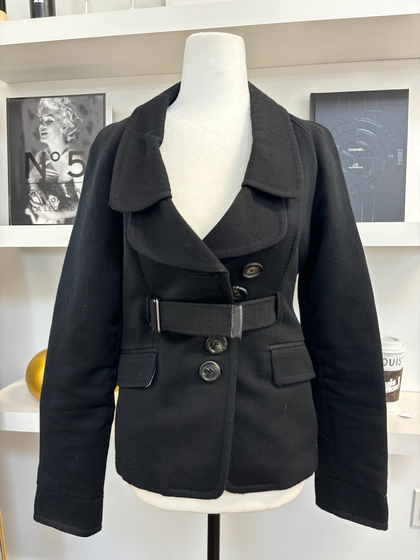 Copine Blazer Jacket with Belt