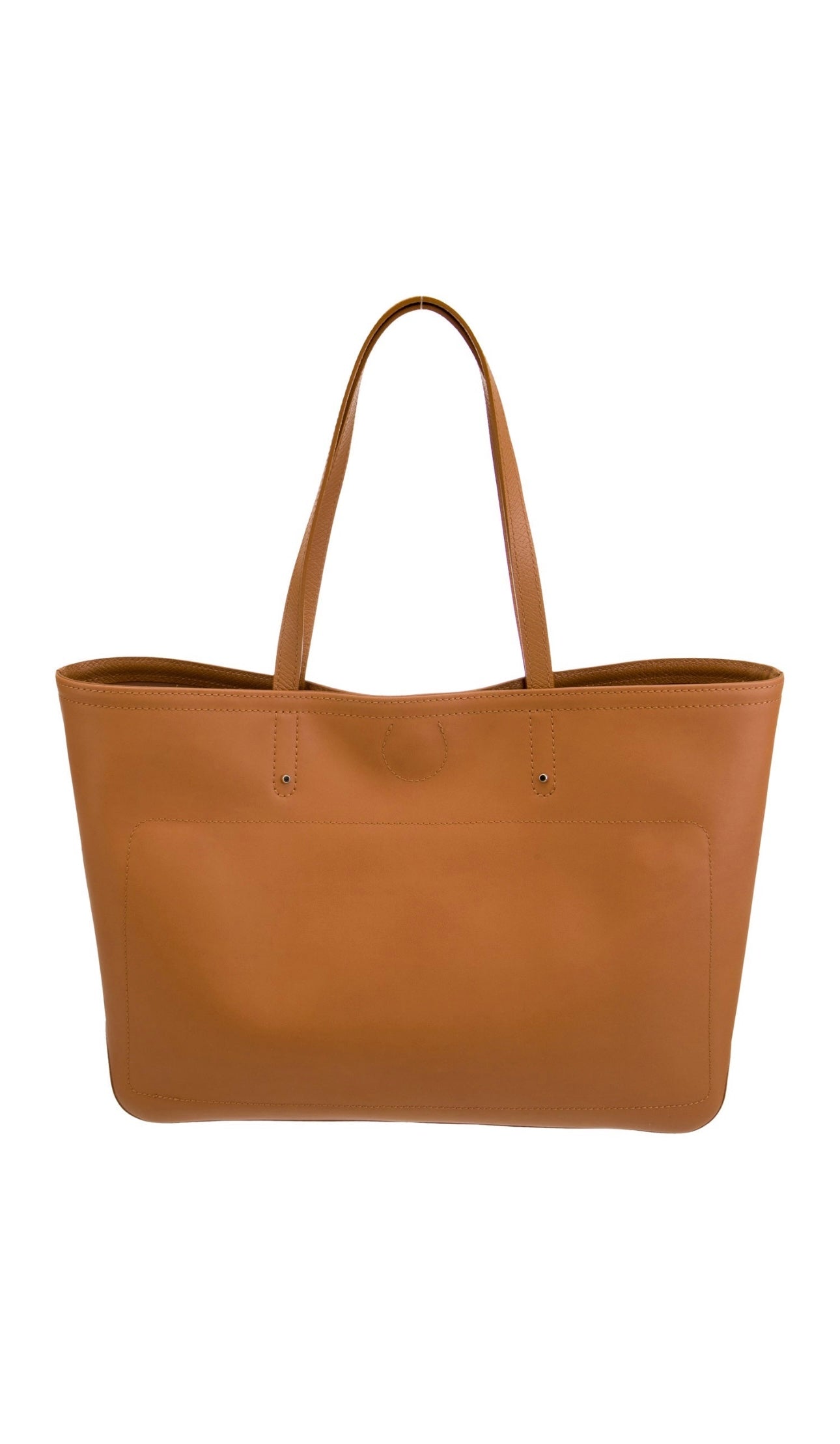 LONGCHAMP - Brown Leather Tote Bag