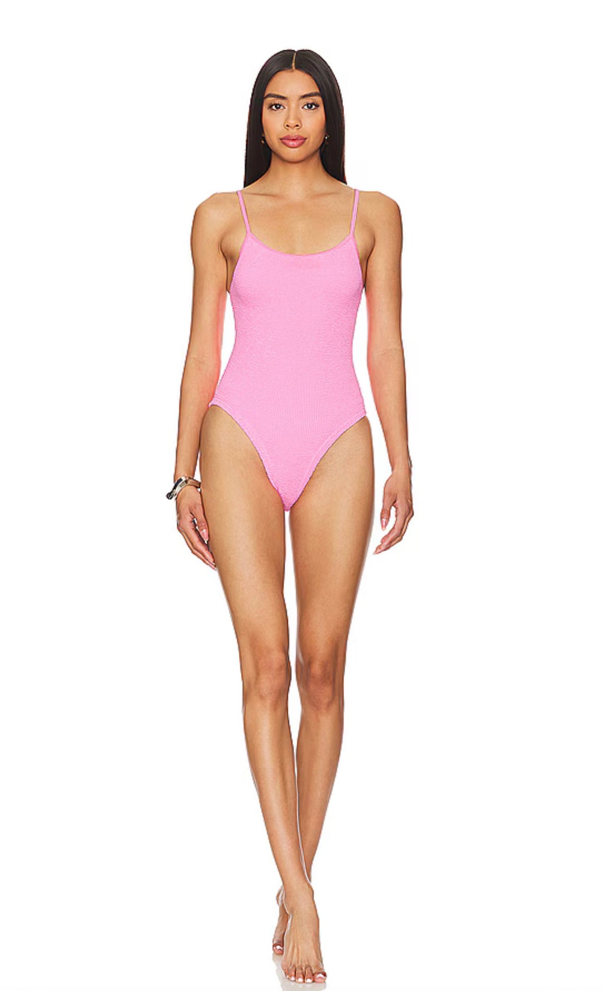 HUNZA G - Pamela One Piece in Bubblegum