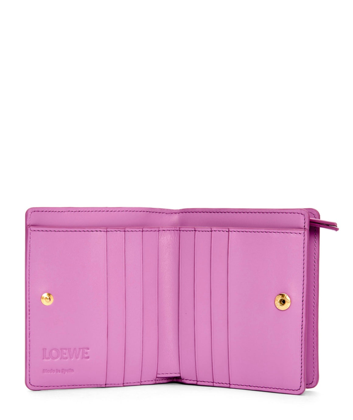 LOEWE - Puzzle Compact Zip Wallet in Classic Calfskin