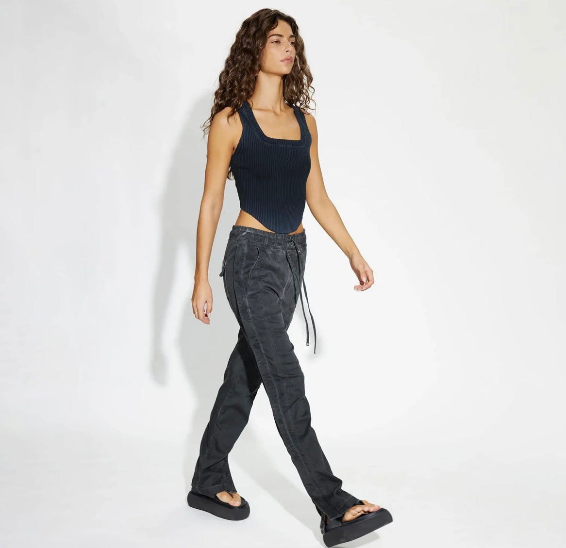 Cotton Citizen Women's Ibiza Square Neck Tank