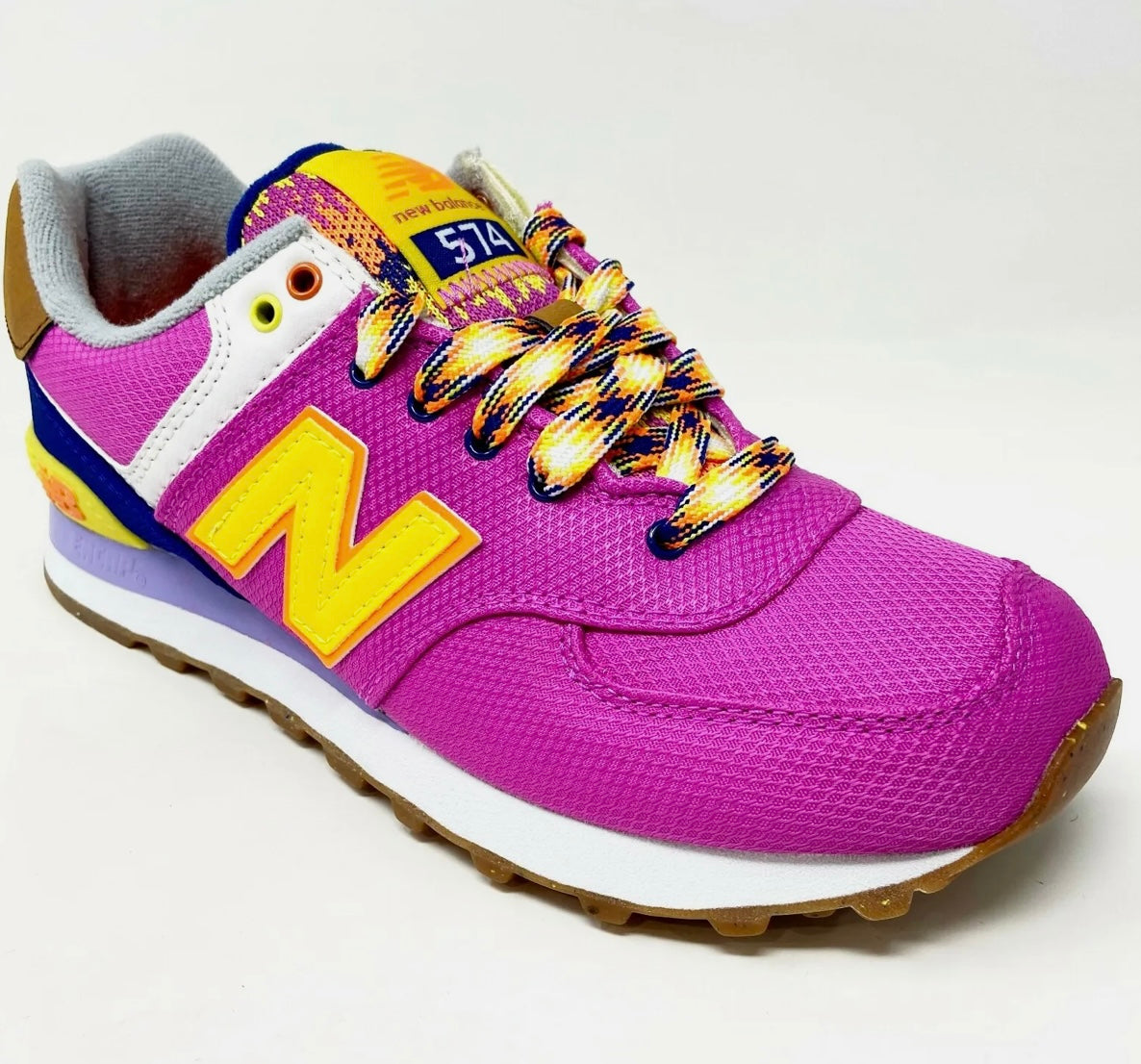 New Balance 574 Classic Weekend Expedition Purple Womens Running Shoes