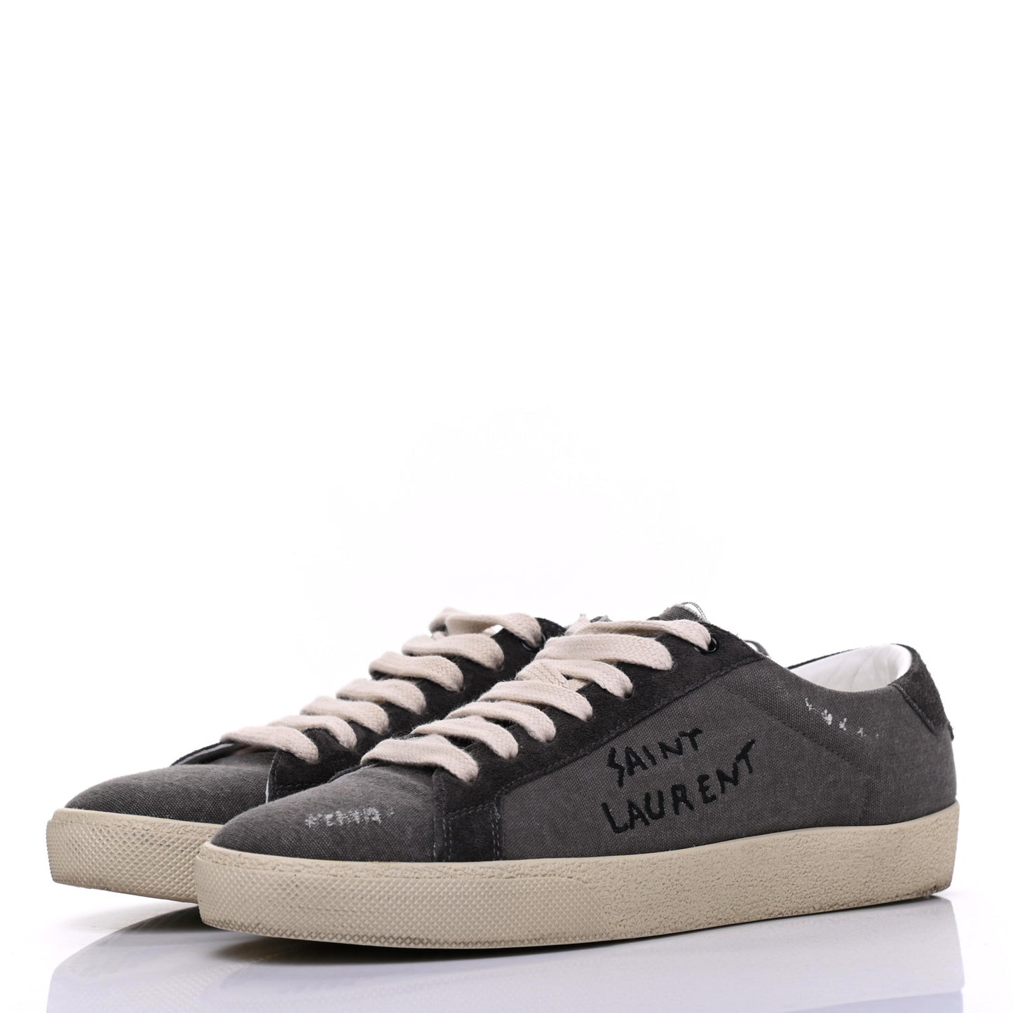 SAINT LAURENT court classic sneakers with logo