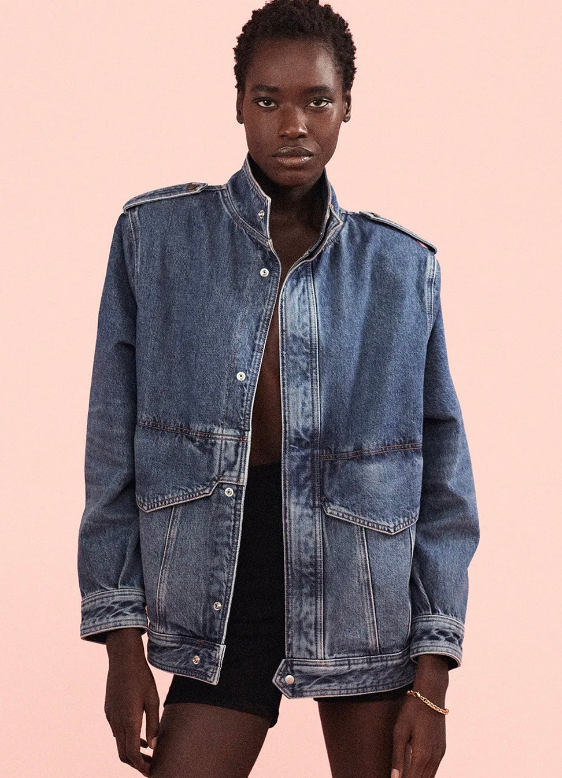 FRAME - Denim Power Jacket
in Luxor