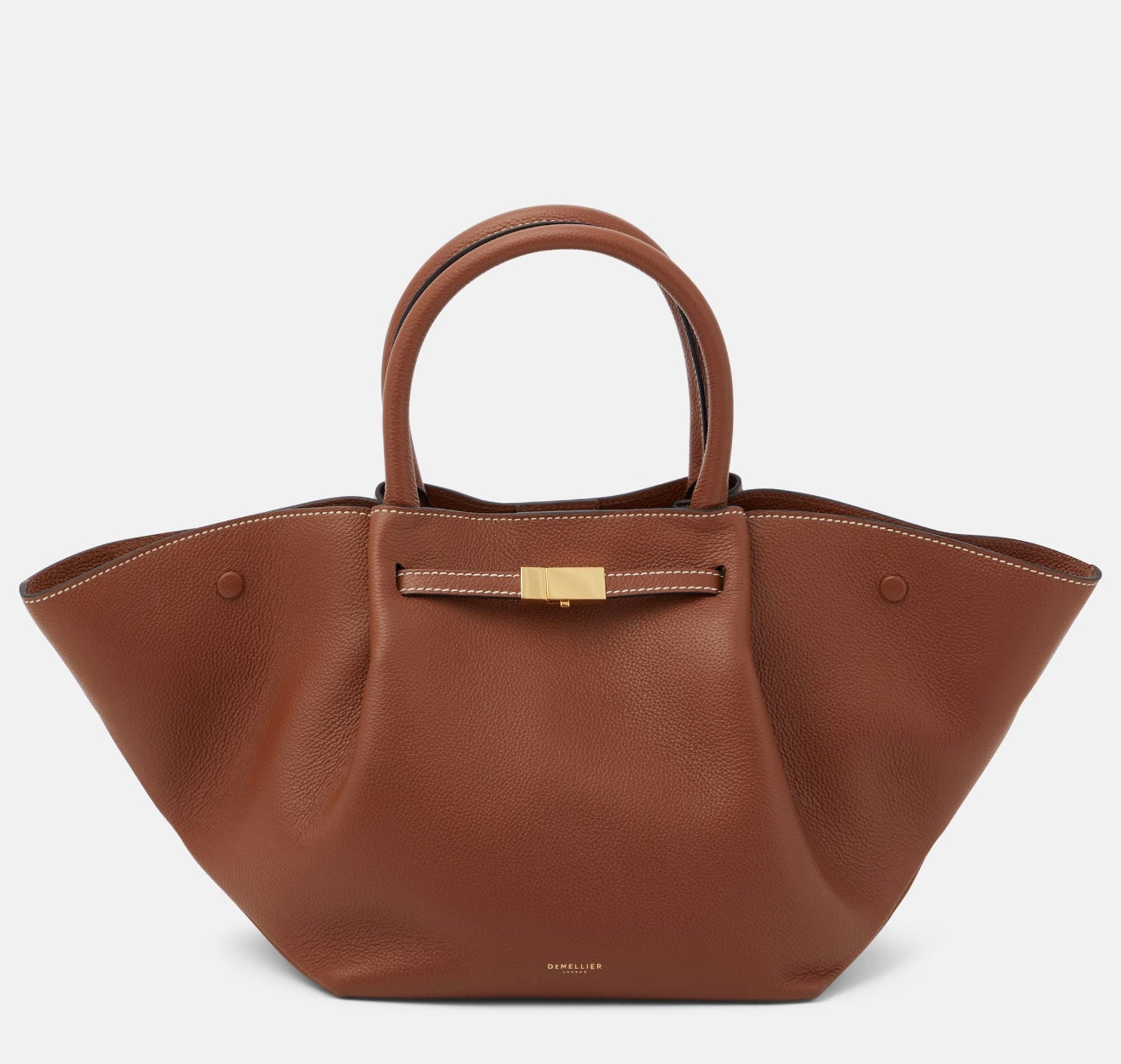 DEMELLIER
Midi New York leather tote bag