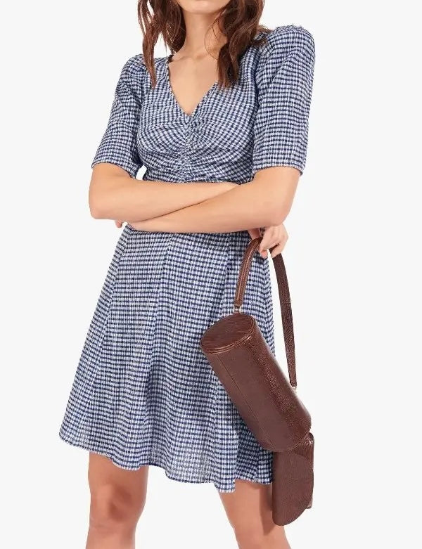 Staud Gingham Dress