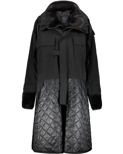 Junya Watanabe Quilted Panelled Parka