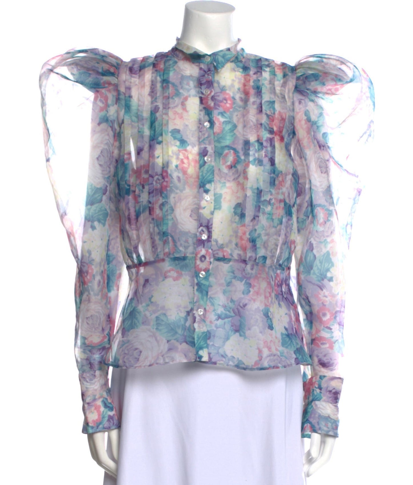 Selkie Sheer Purple Blouse