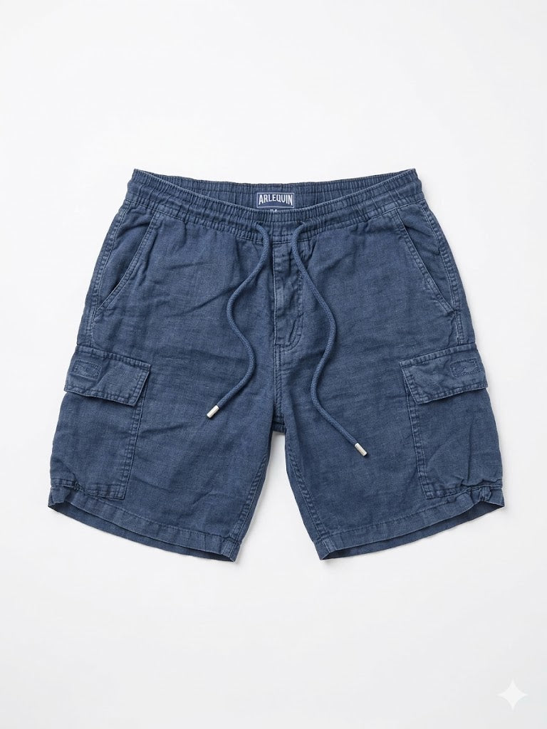 VILEBREQUIN navy mens shorts with pockets