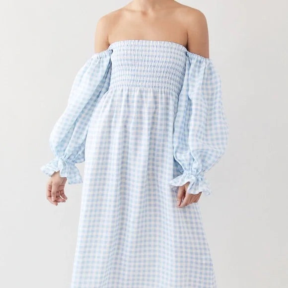 Sleeper Gingham Dress