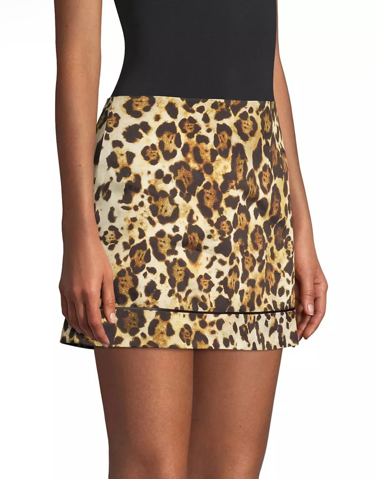 Alexis
Rami Animal-Print Mini Skirt