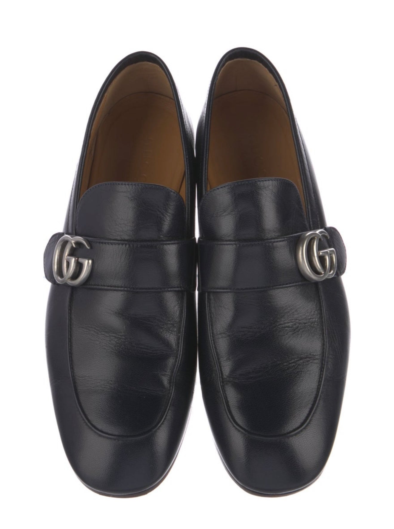 Gucci - Men’s Double G men Navy Loafers