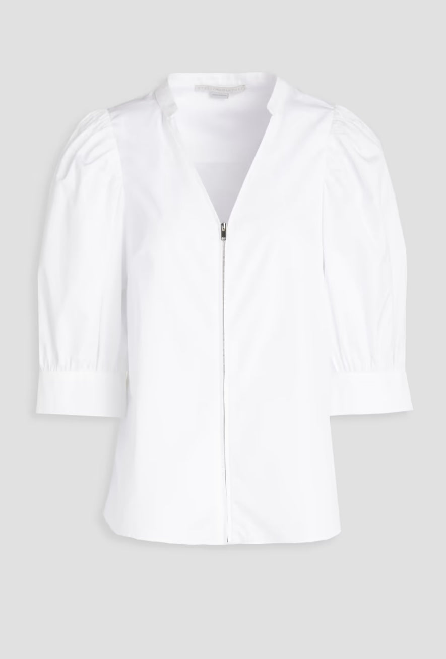 STELLA MCCARTNEY
Cotton-poplin blouse