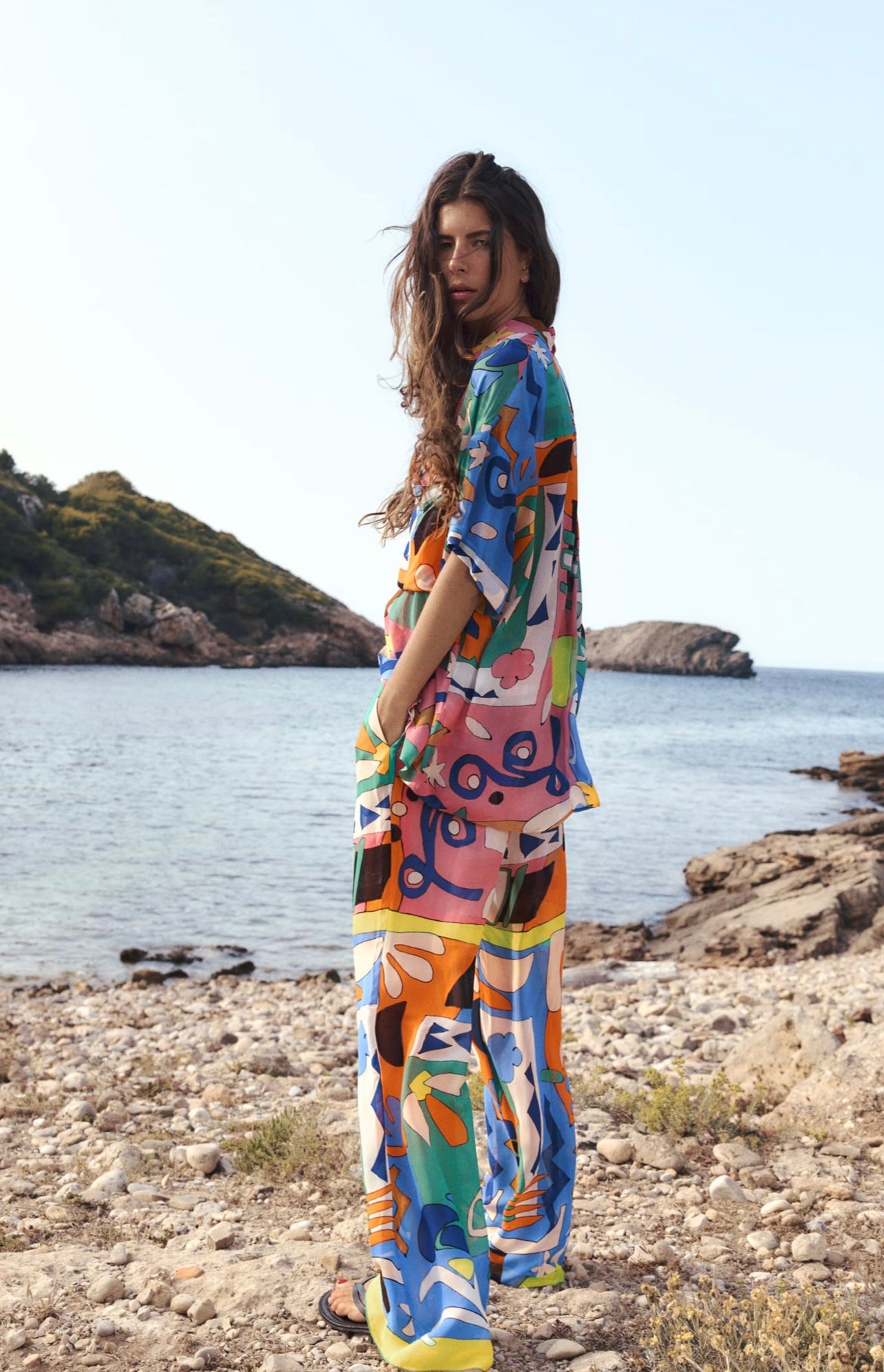 ZARA - Flowy Printed SET
