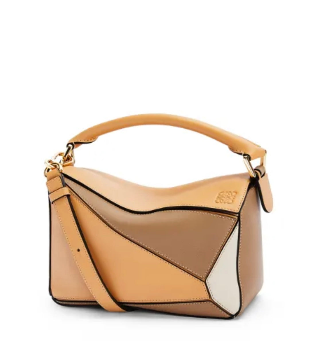 LOEWE - Loewe Puzzle Colorblock Small Satchel Bag, Small