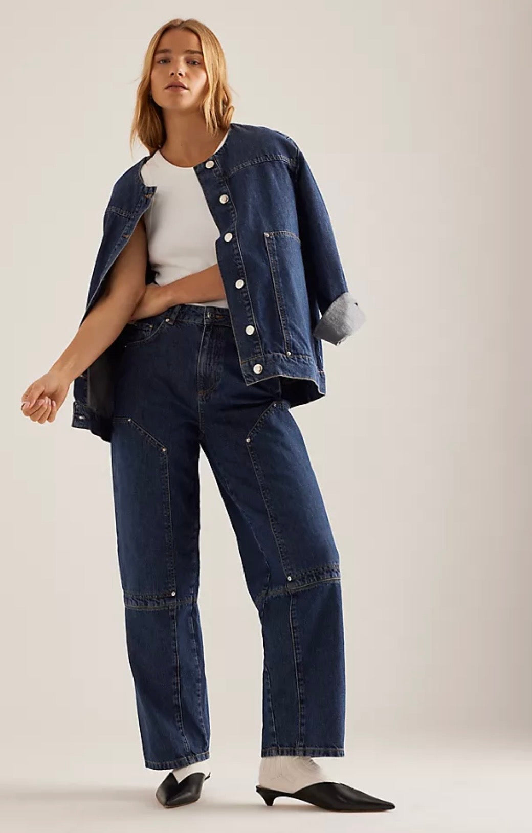 ALIGNE Frazer dark blue jeans
