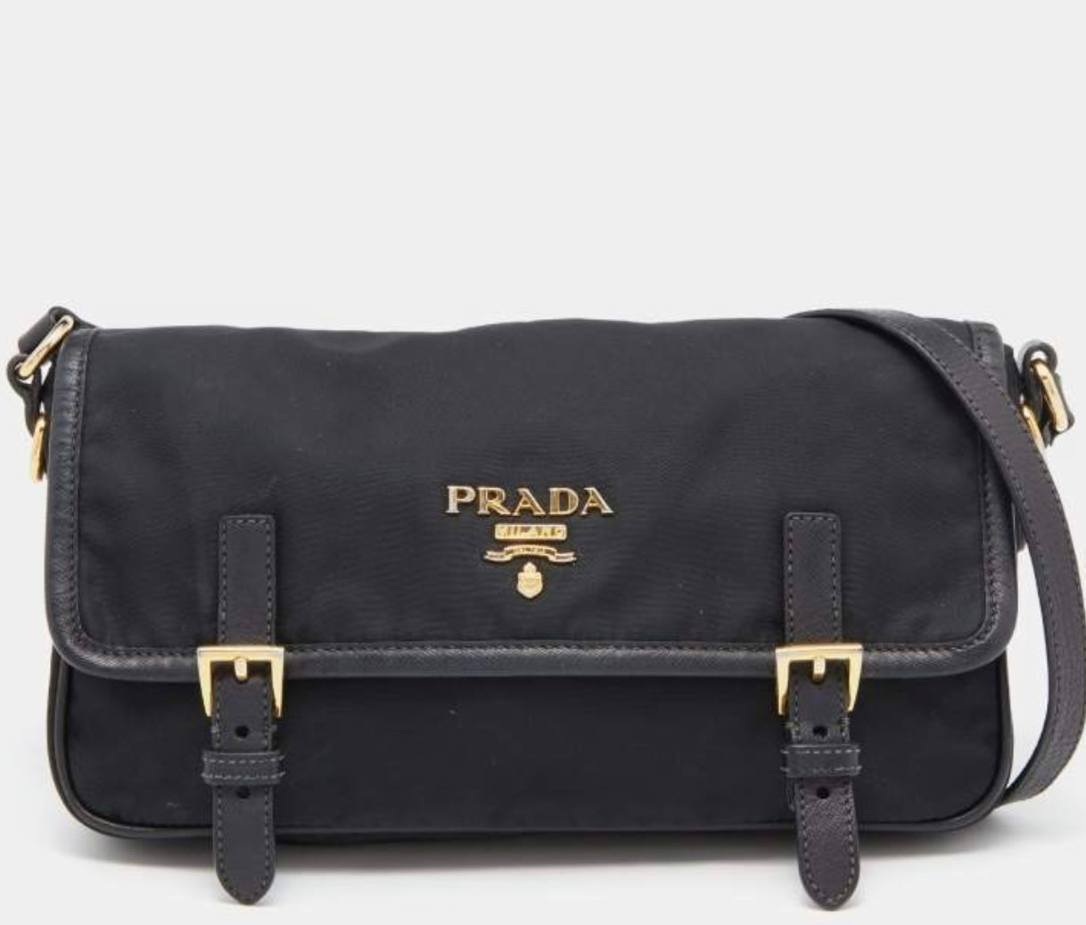 Prada
Prada Black Nylon and Leather Flap