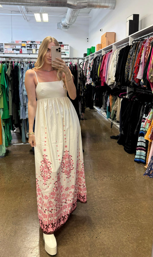 Commense - white maxi dress