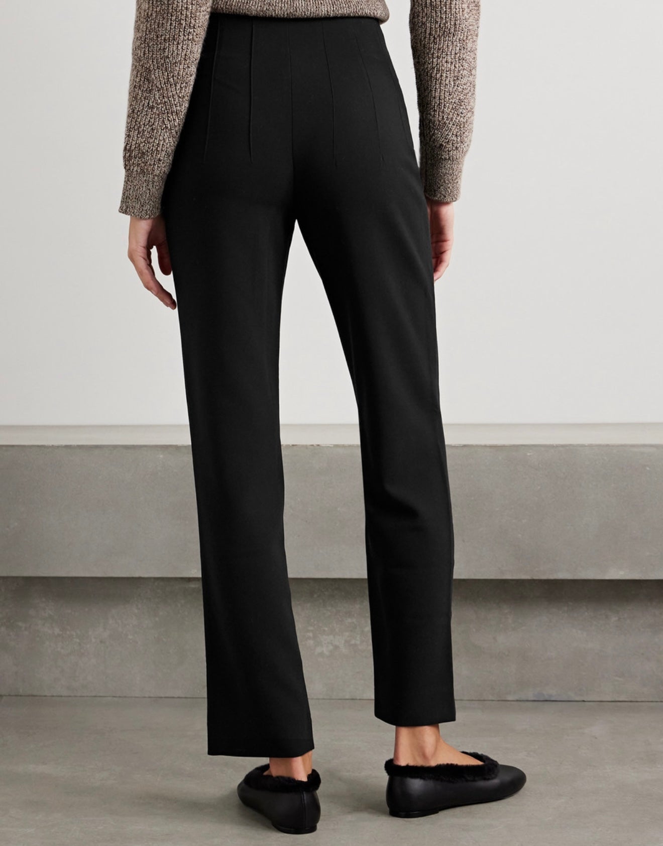STAUD - Caleb Jersey Straight Leg Pants