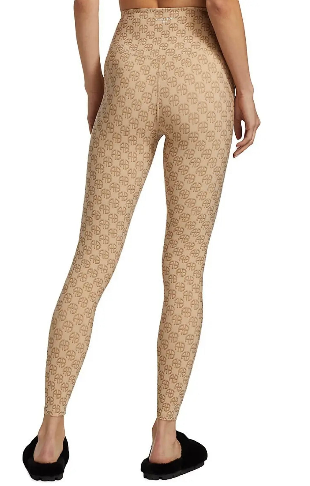 ANINE BING 
Blake Monogram Leggings