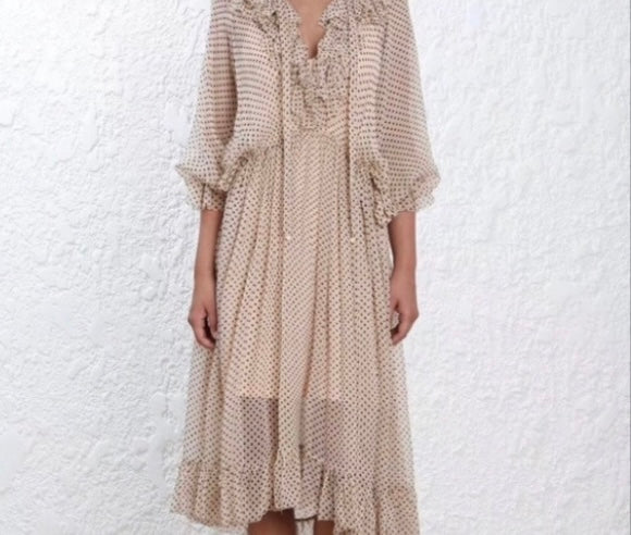 ZIMMERMANN polka dot dress