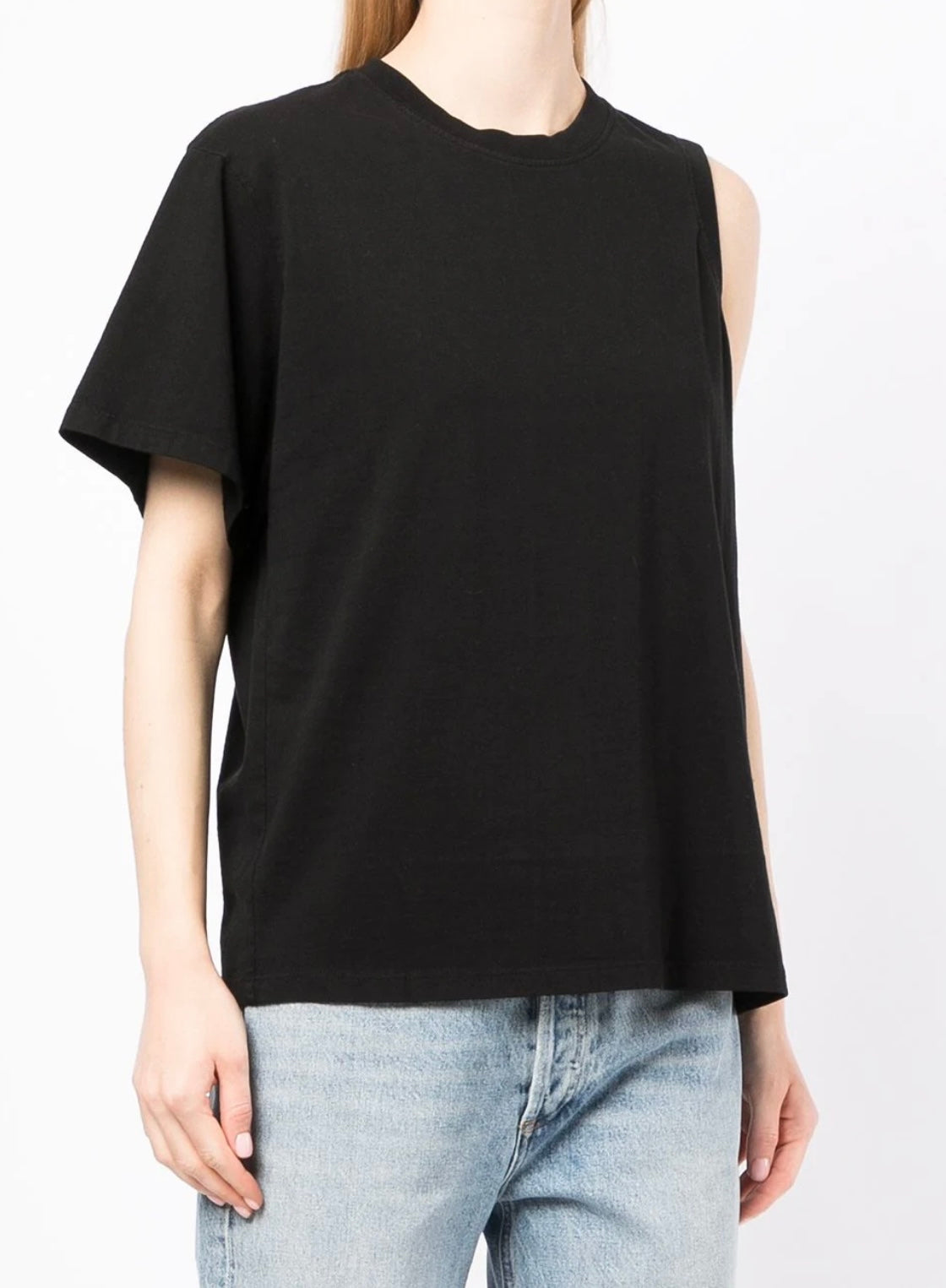 AGOLDE - Della asymmetric T-shirt