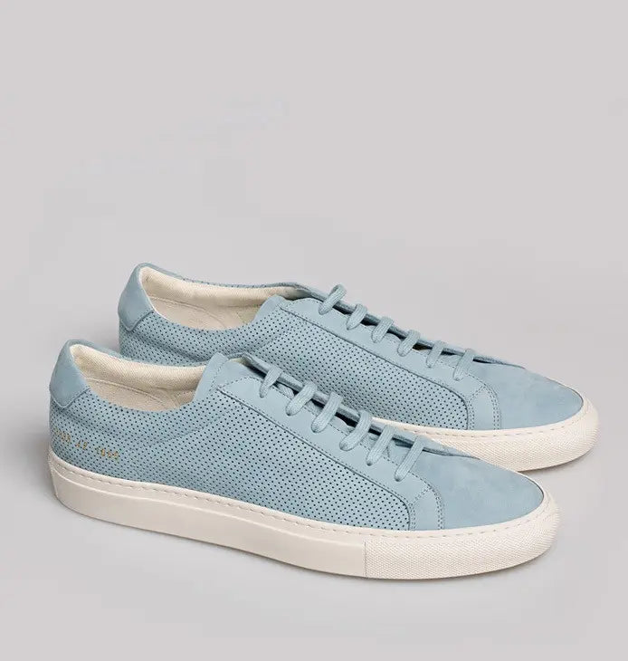 COMMON PROJECTS blue sneakers