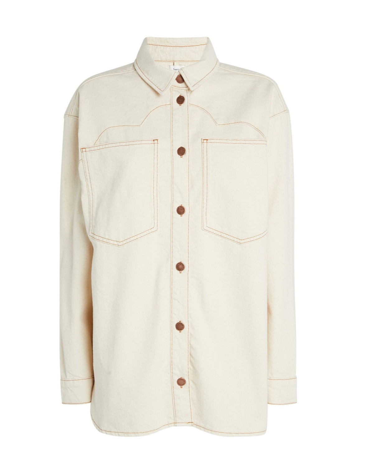 TRIARCHY
Cloud-Stitch Ciela Denim Shirt