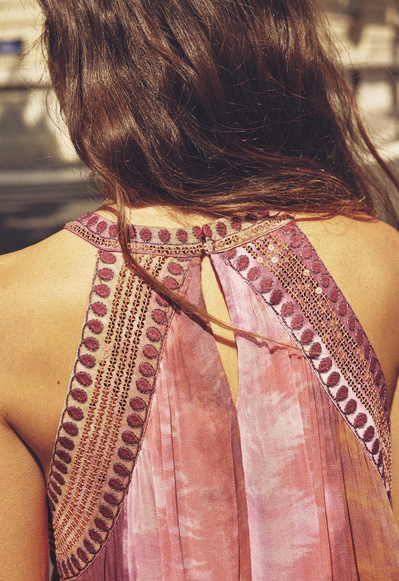 ZARA - SEQUIN TIE-DYE DRESS