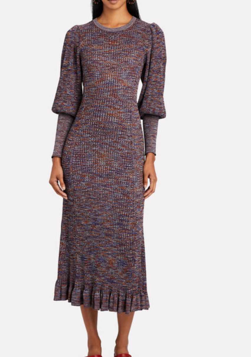 ULLA JOHNSON - Quinn Dress in plum