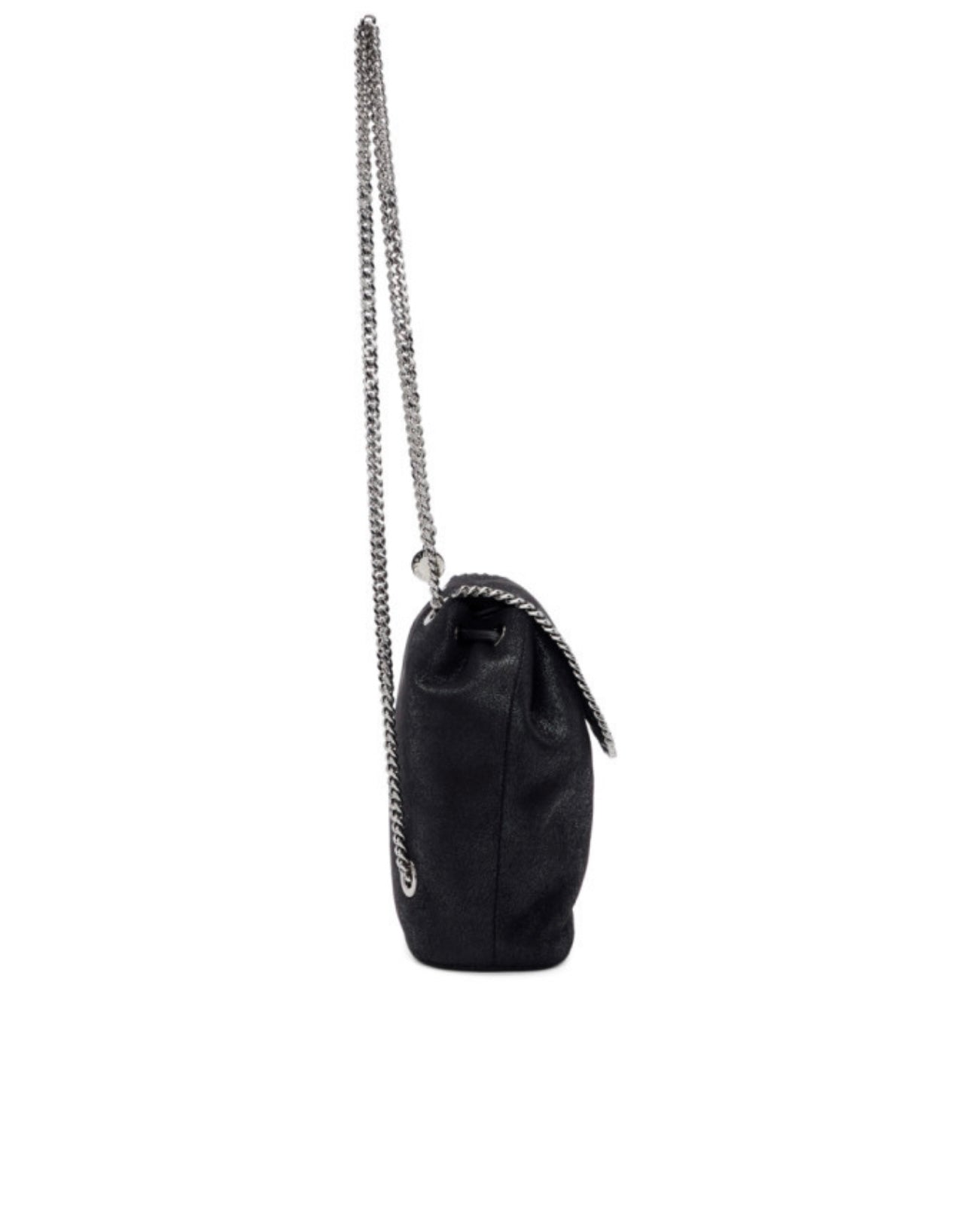 Stella McCartney Black Mini Falabella Backpack