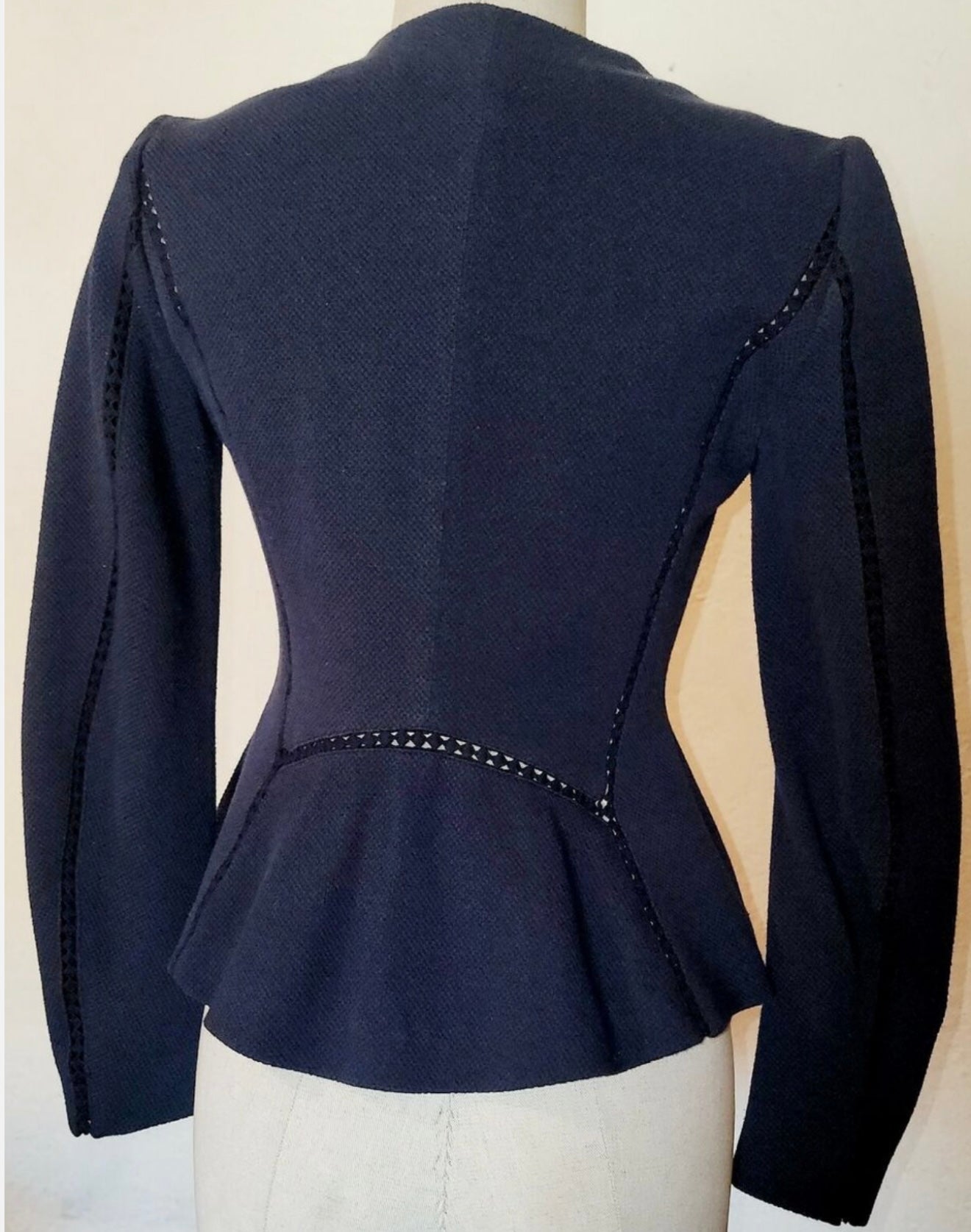 Rebecca Taylor- Navy Zip Jacket