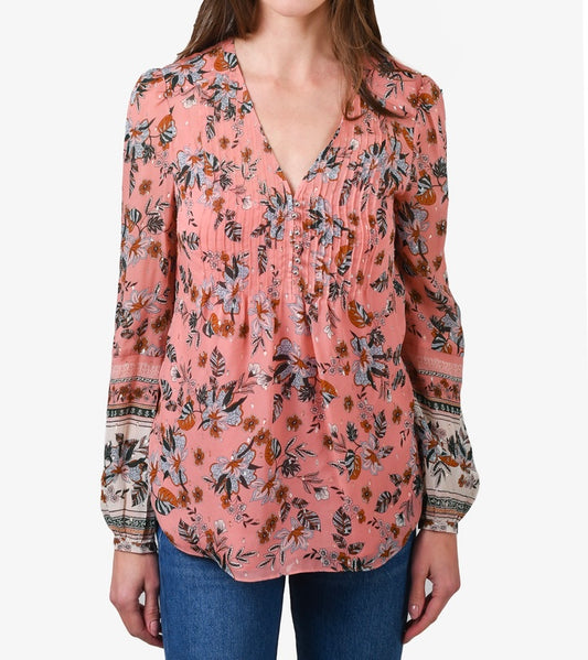 Veronica Beard Floral Blouse