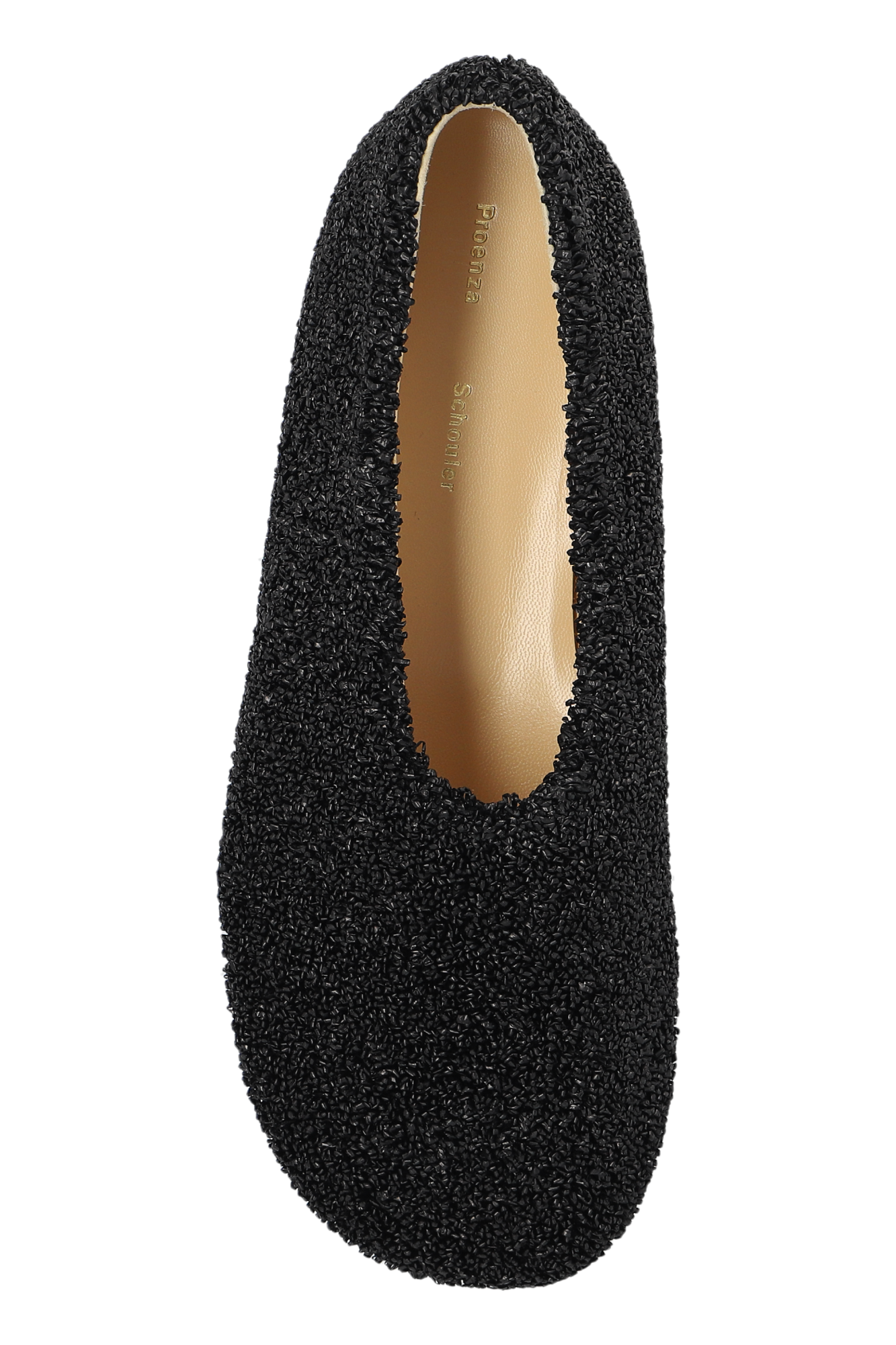 Proenza Schouler Boucle Ballerina Slip-On Glove Flats